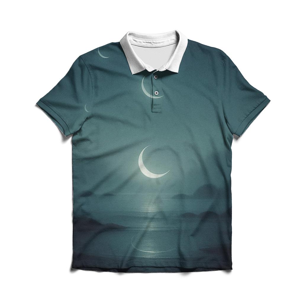 Lunar Tide stylish collar polo tees