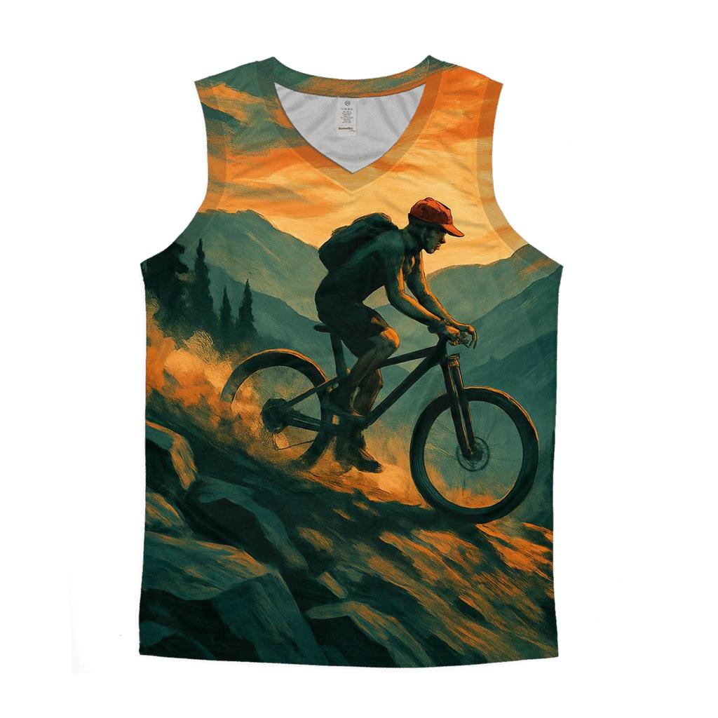 Mountain Bike Ascent trendy fitted tank tops