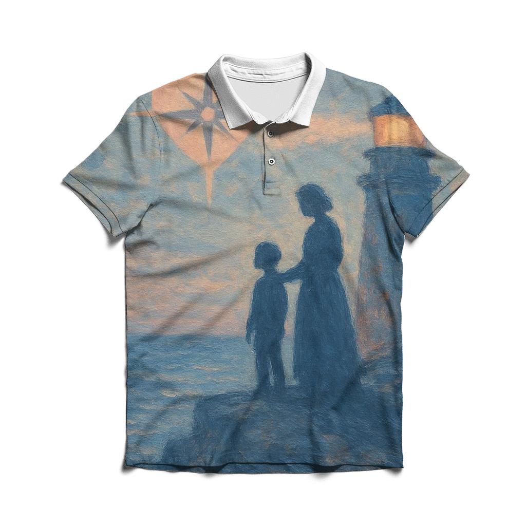 The Heart Compass premium cotton polo shirts