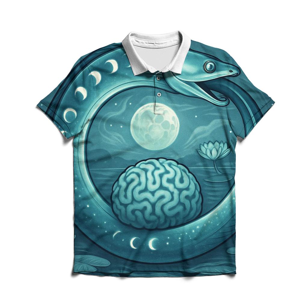 Lunar Reef Serpent classic pique polos