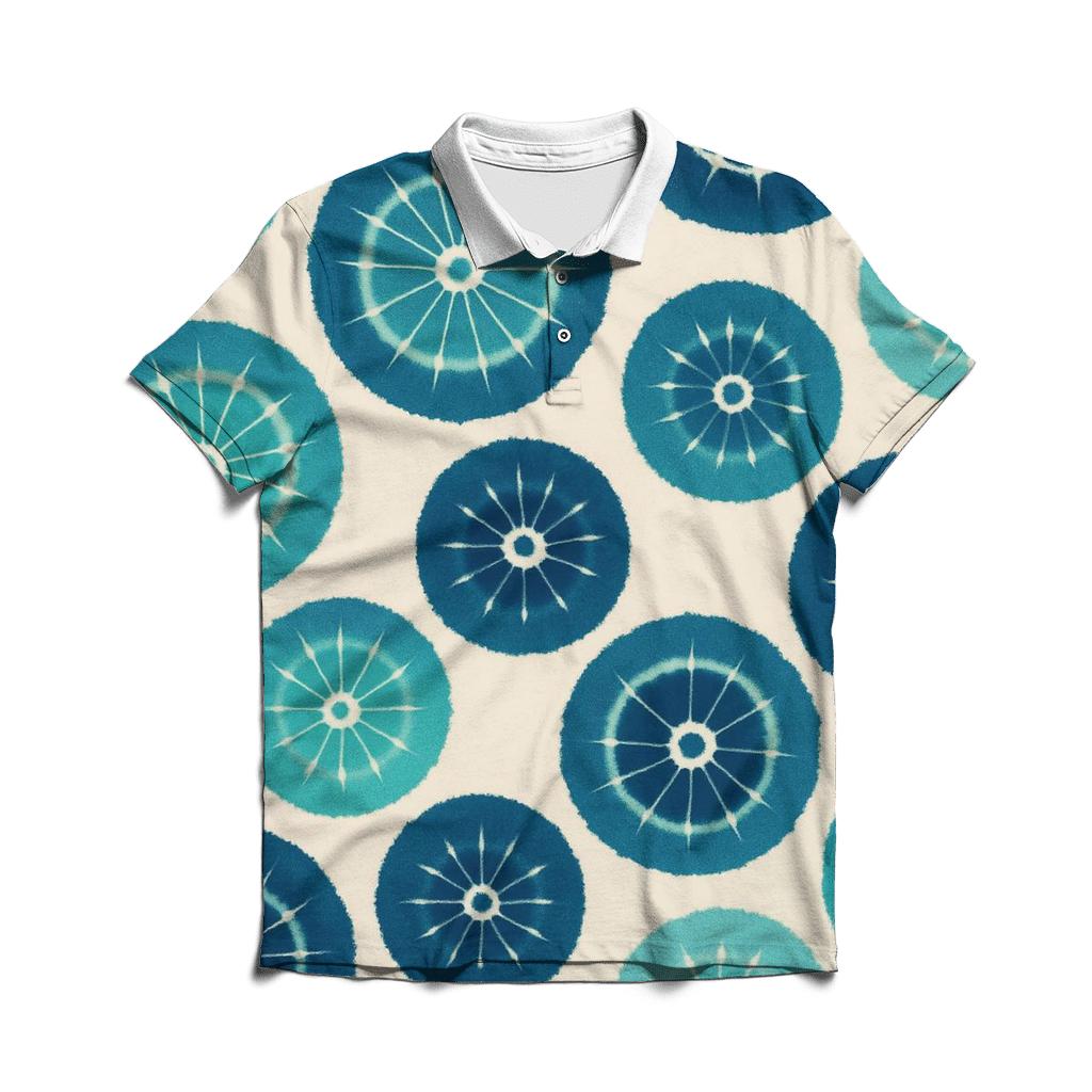 Kumo Rosette Cluster stylish collar polo tees