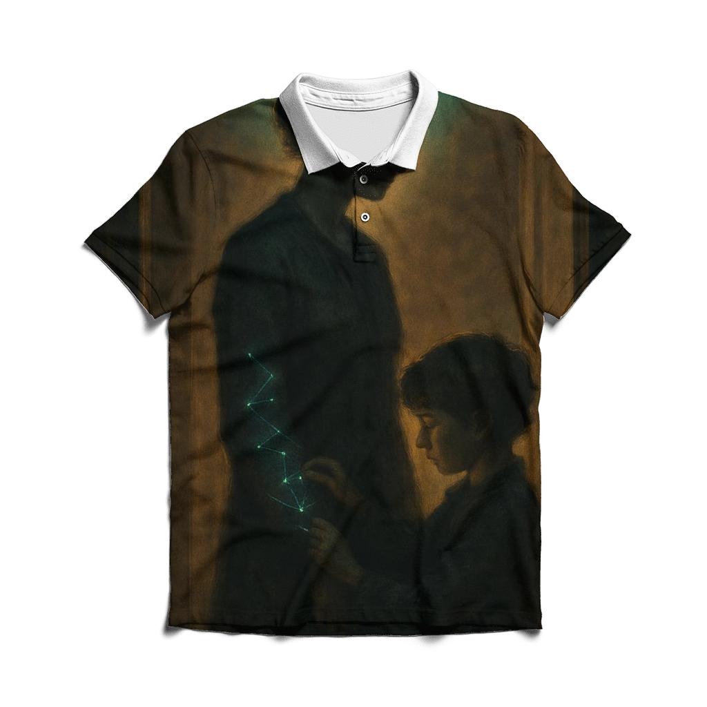 Her Silent Strength custom polo shirts