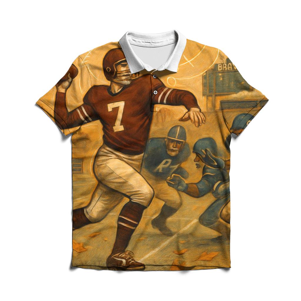 Autumn Playbook Clash casual sports polo shirts