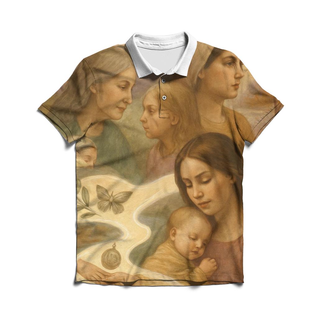 Generations Connected branded logo polo shirts