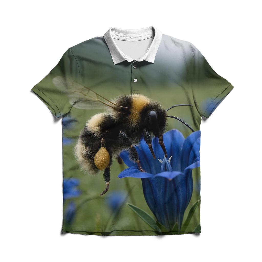 Alpine Meadow Hover personalized polo shirts