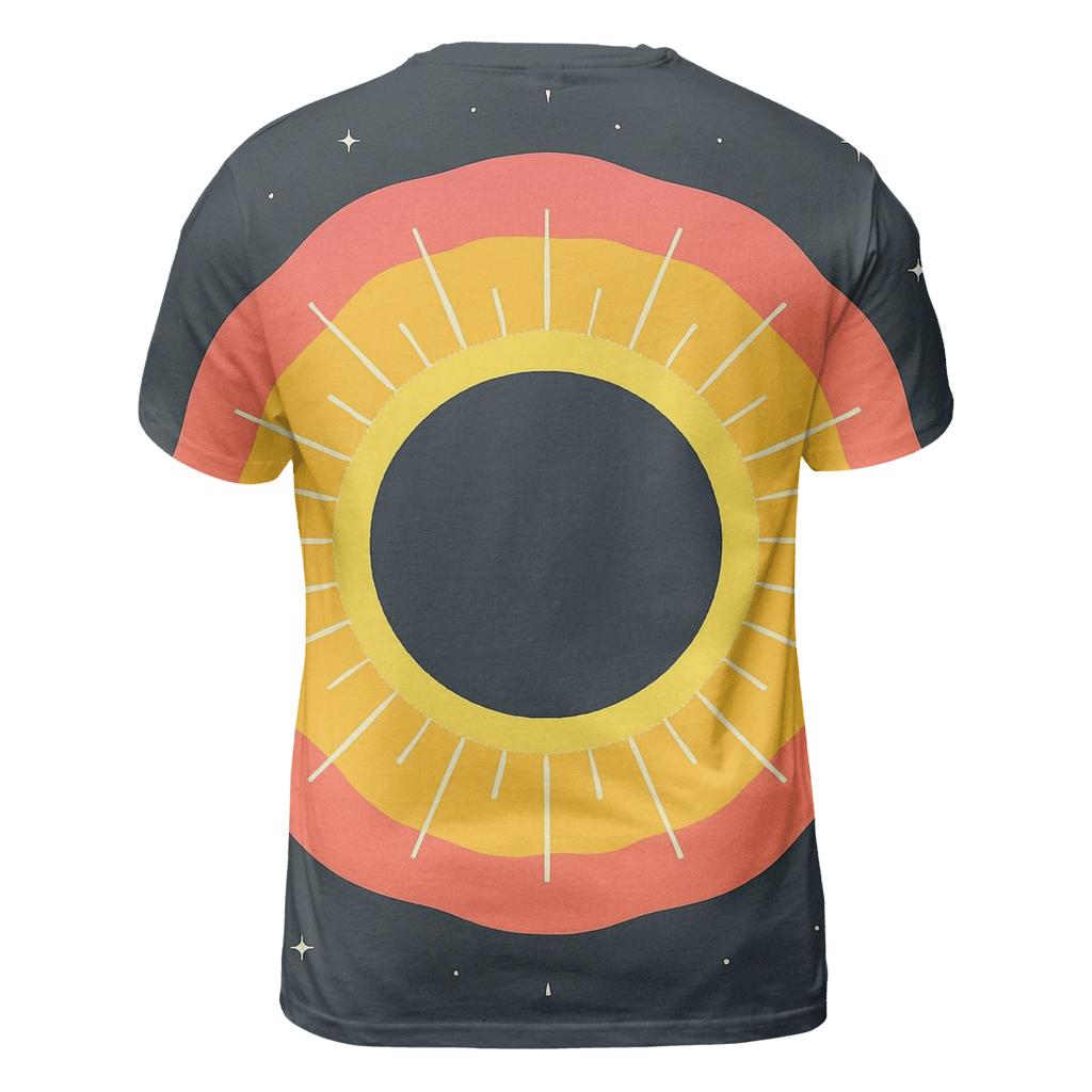Eclipse Corona Rings designer pattern shirts