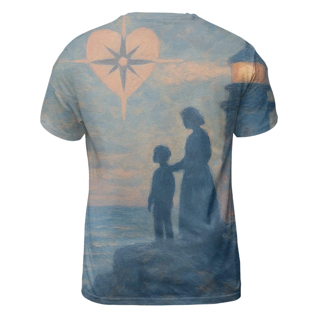 The Heart Compass custom all-over print shirts