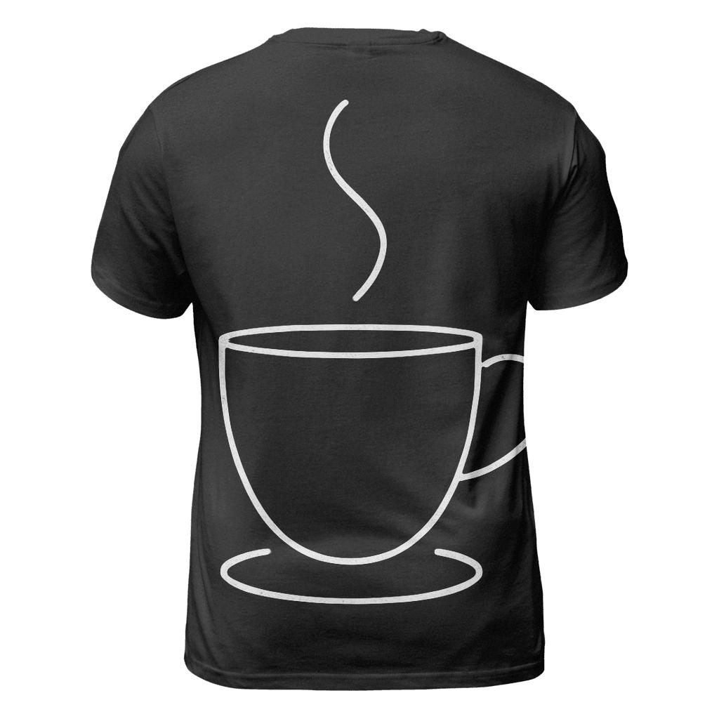 Steam Spiral Minimal creative print fashion shirts