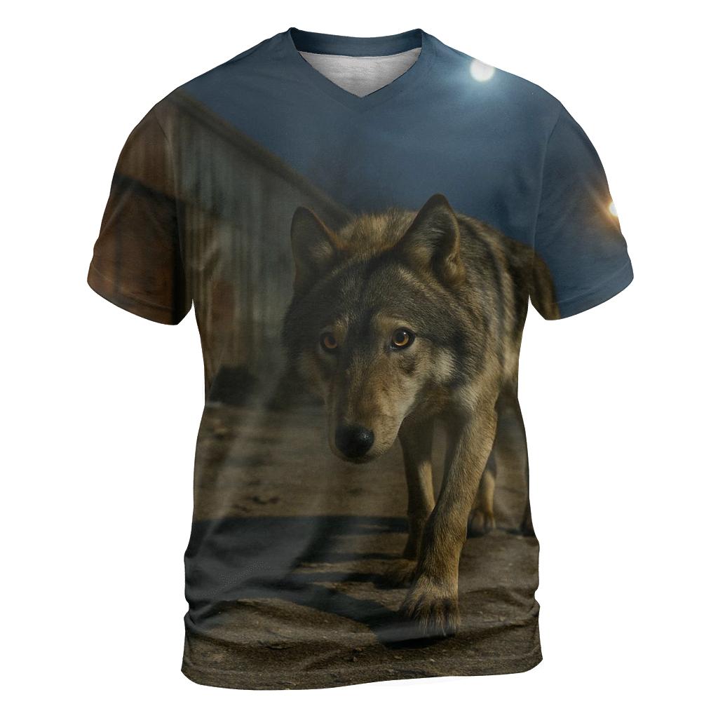 Urban Edge Night Patrol creative print fashion shirts