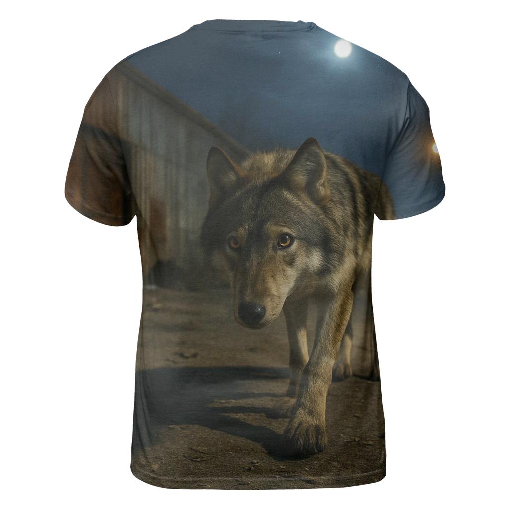 Urban Edge Night Patrol creative print fashion shirts