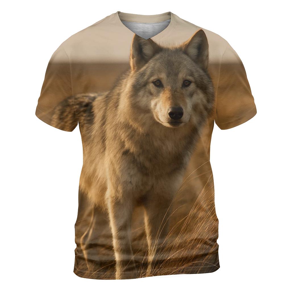 Prairie Wind Sentinel artistic all-over print tops