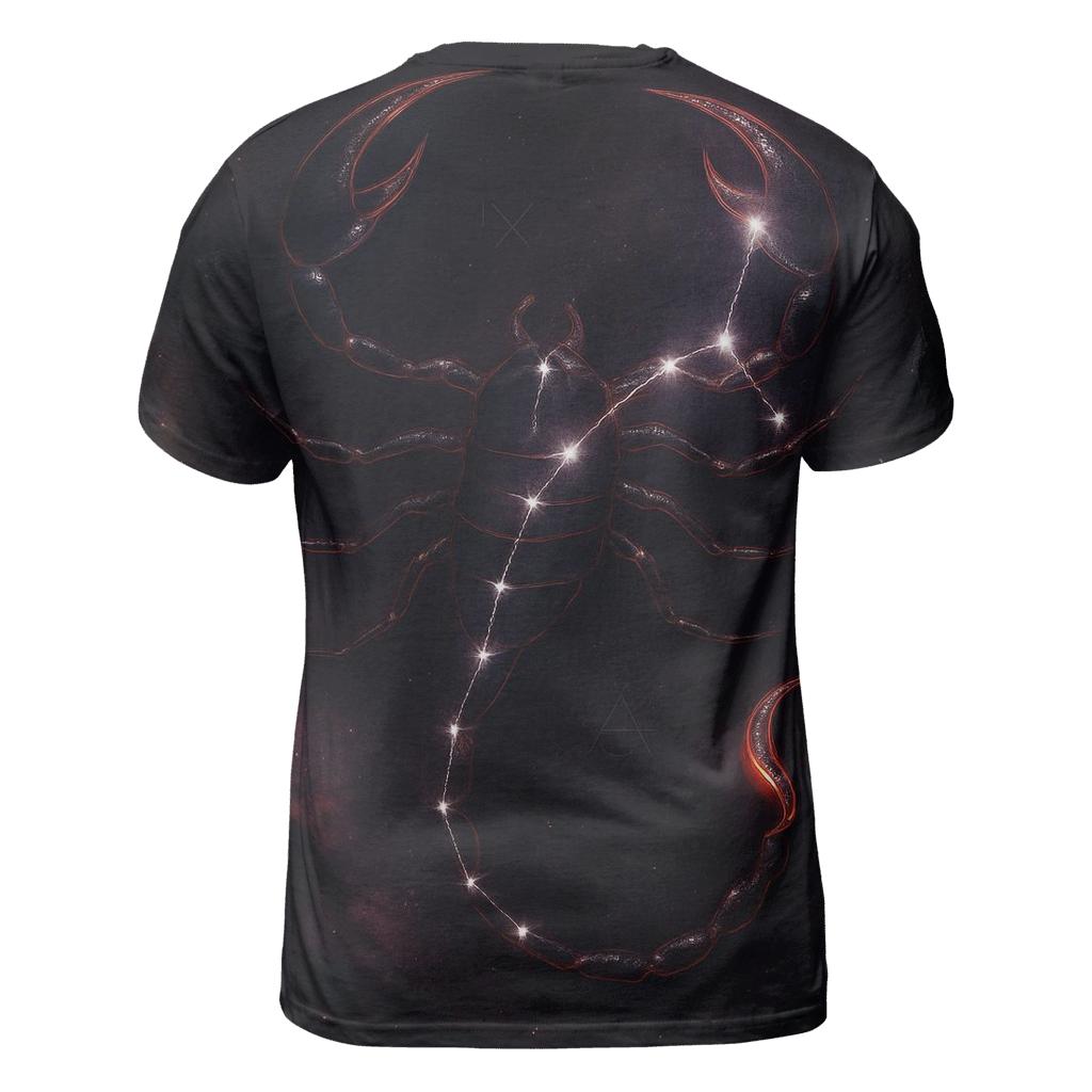 Scorpio Galactic Scorpion Design custom all-over print shirts