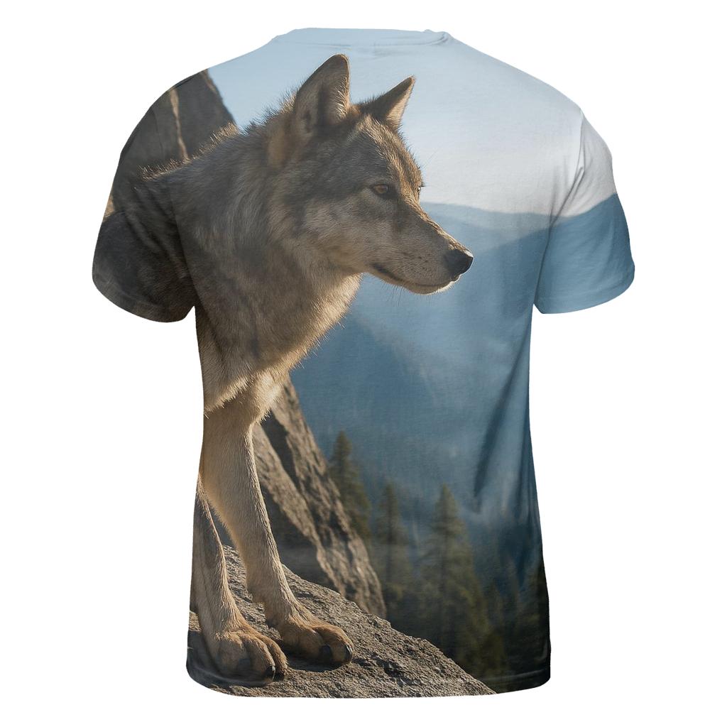 Rock Face Observer unique graphic print tees
