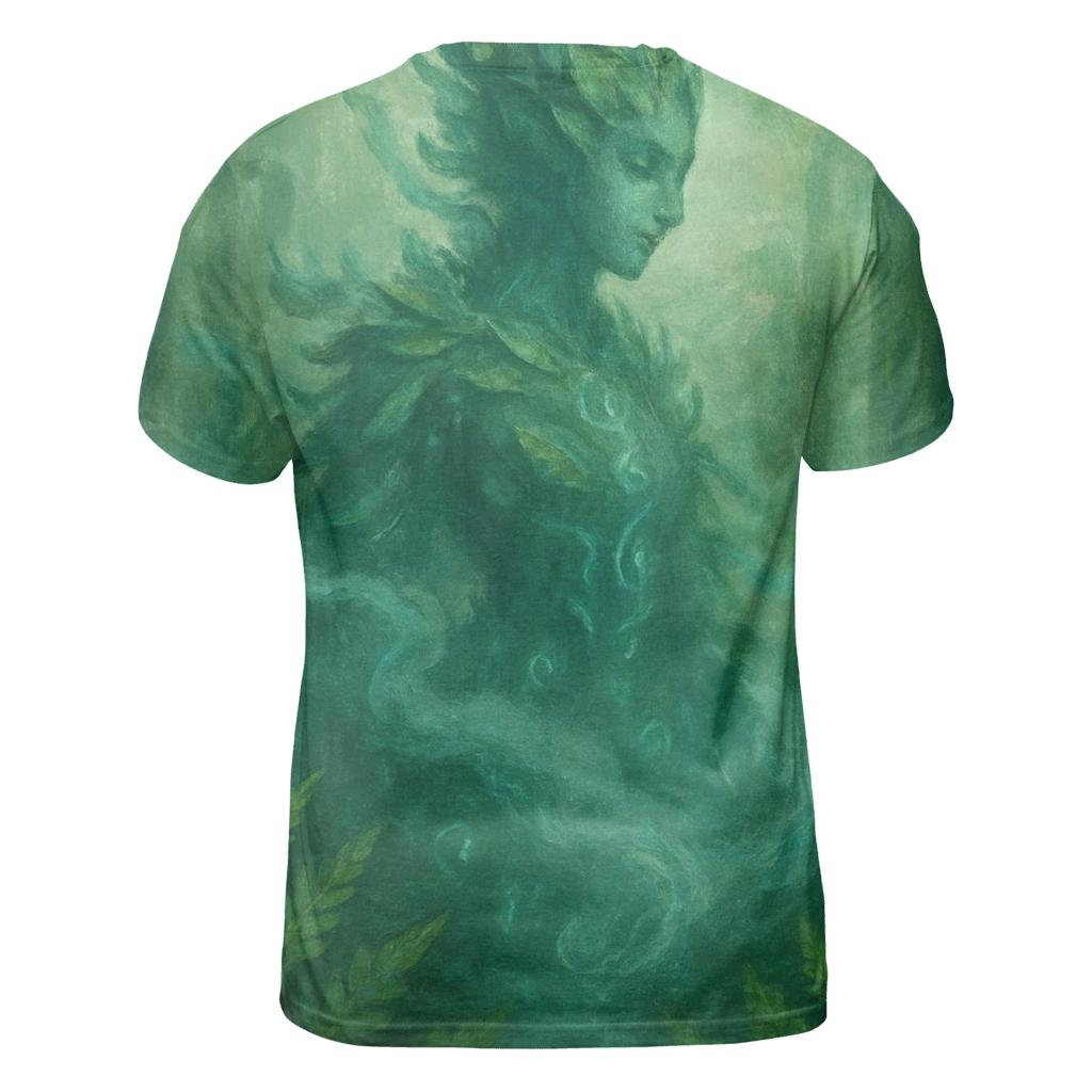 Mystical Forest Spirit artistic all-over print tops