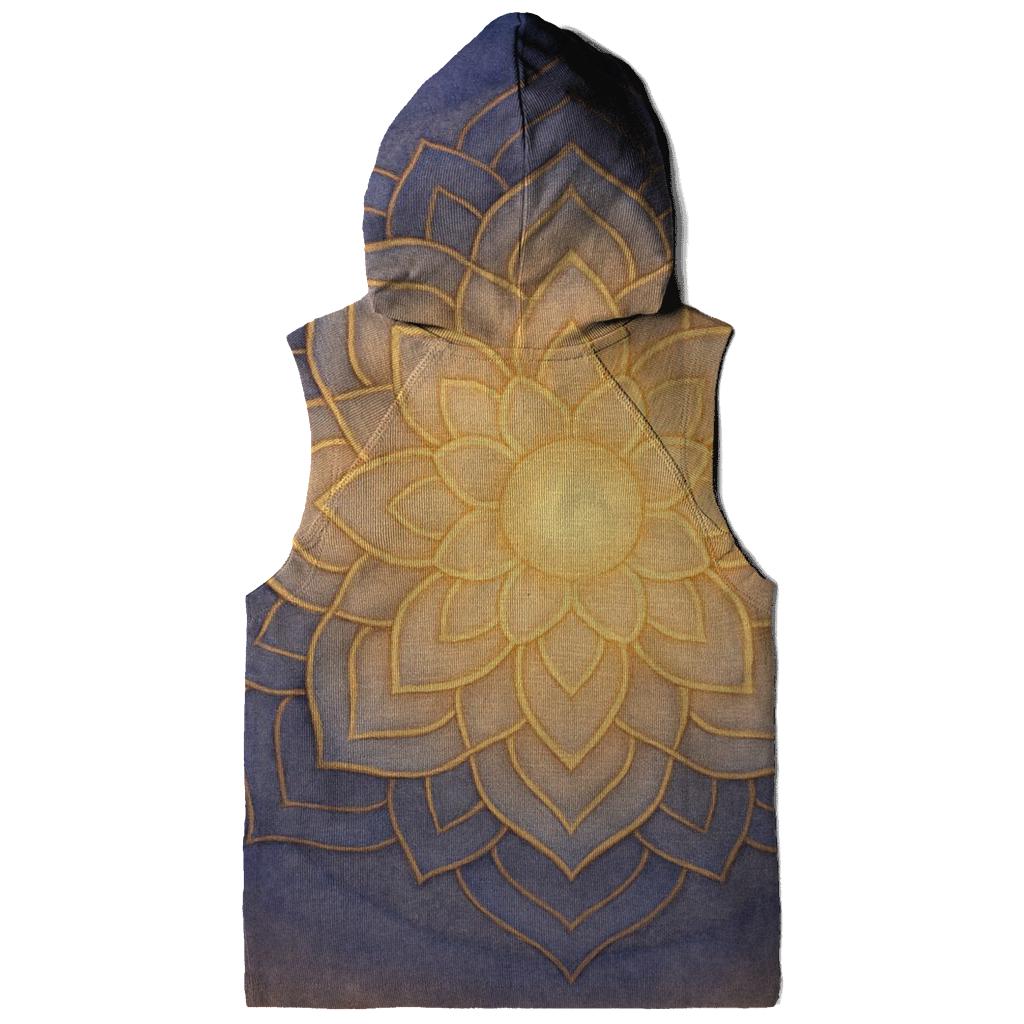 Luminescent Mandala embroidered hoodies