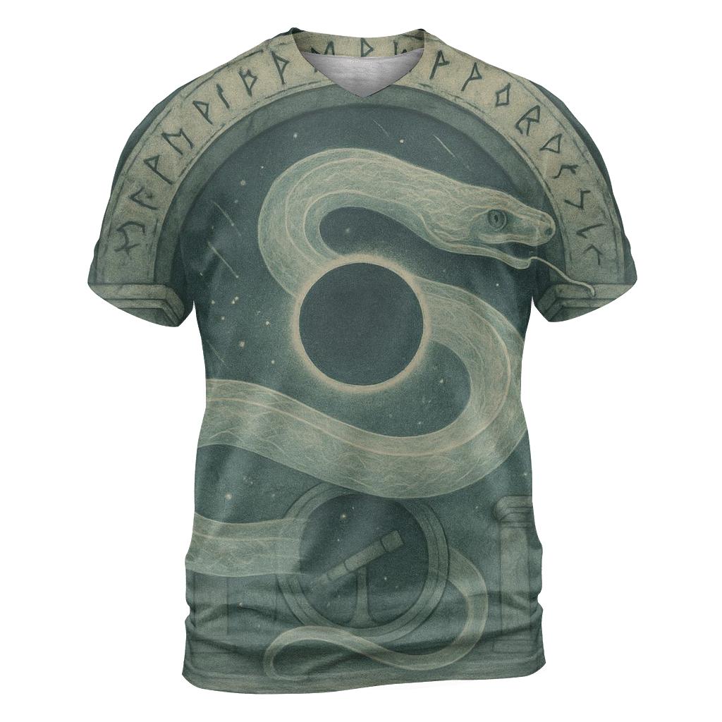 Spectral Ouroboros Passage unique graphic print tees