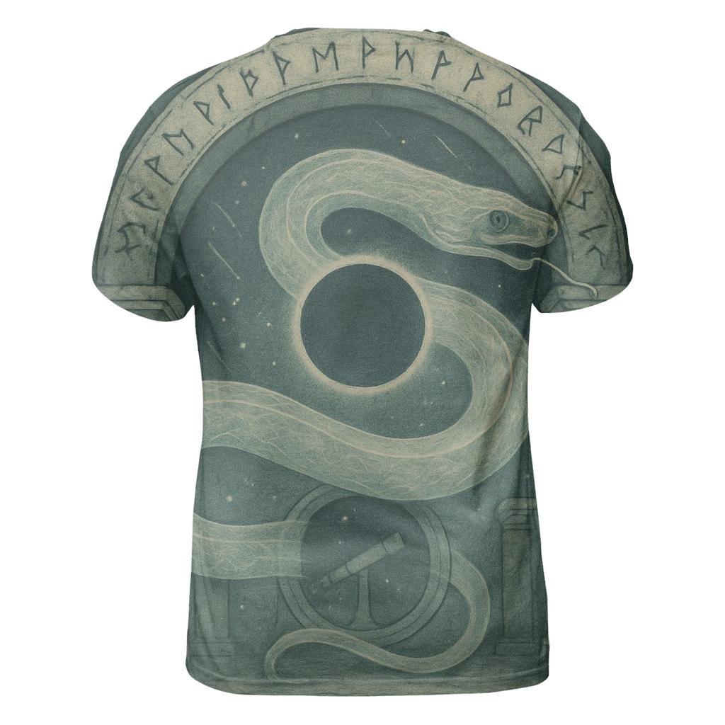 Spectral Ouroboros Passage unique graphic print tees