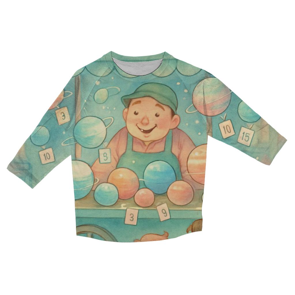 Pocket Planet Vendor cotton quarter sleeve shirts