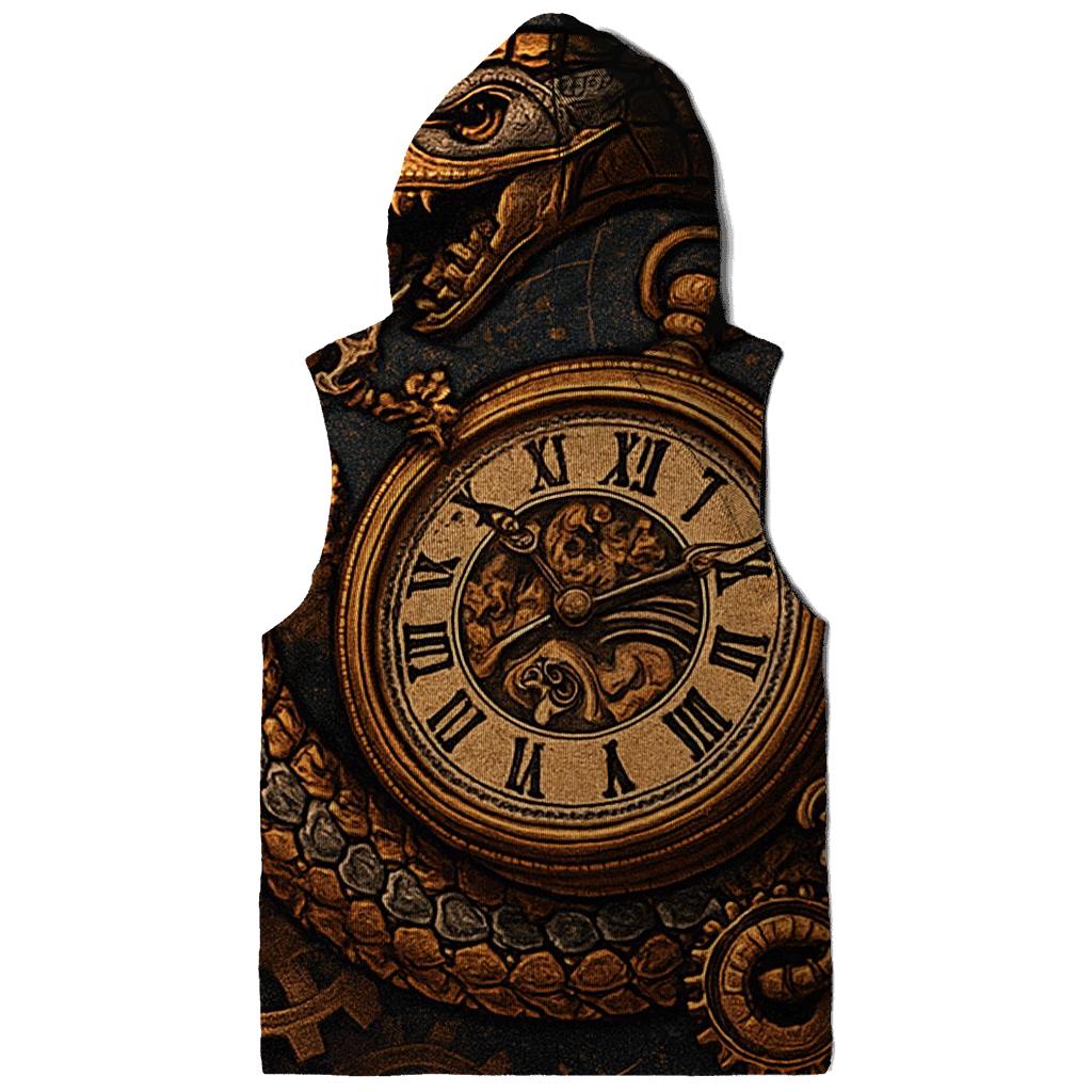 Clockwork Ouroboros Chronomancer zip-up hoodies