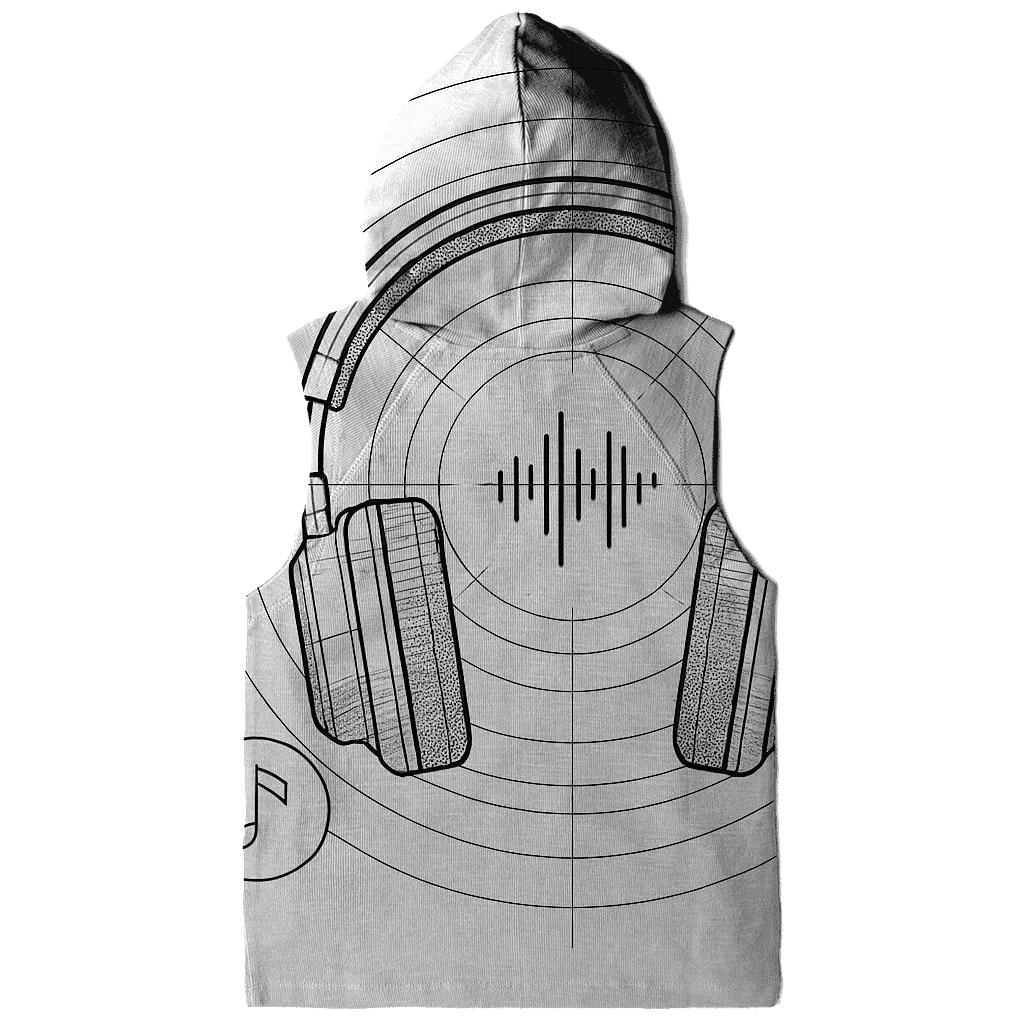 Headphone Orbit Diagram hoodies fashion