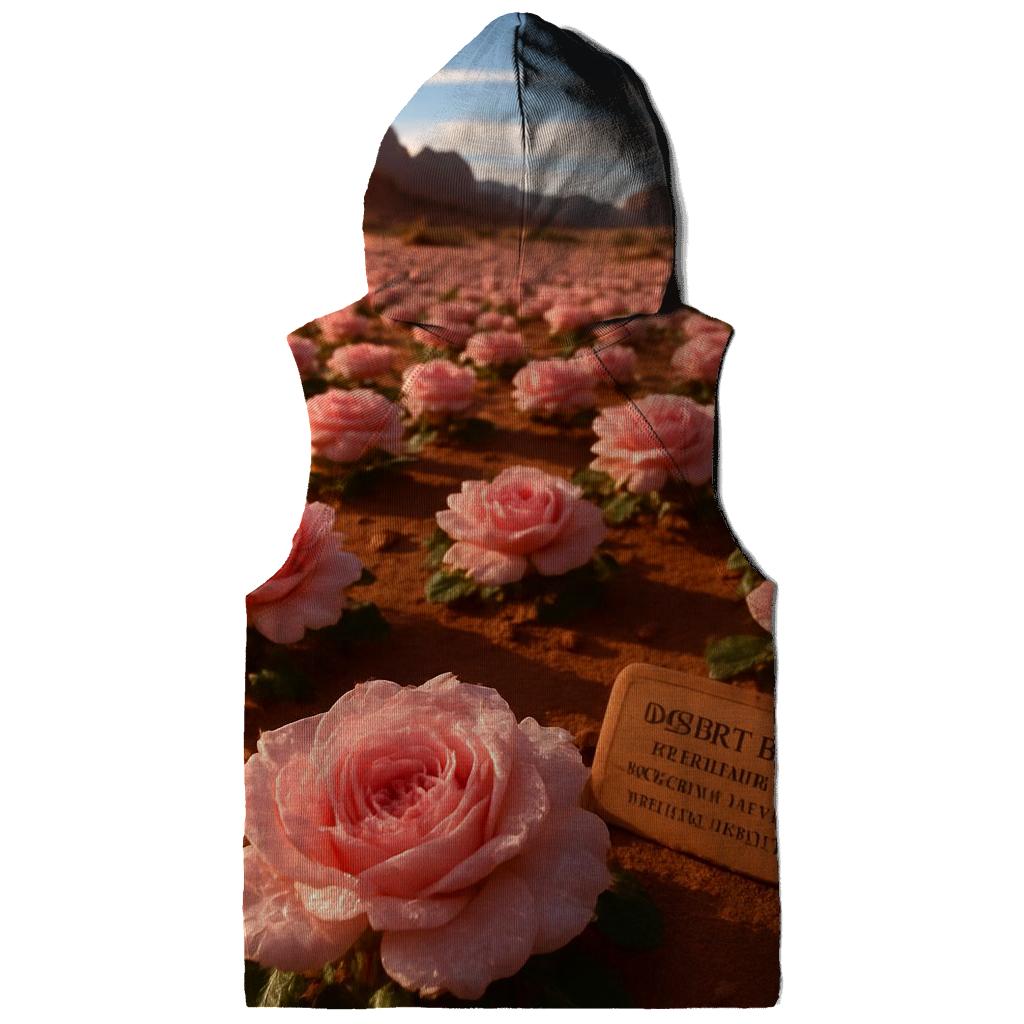 Desert Nubian Rose After Rare Rain graphic hoodies
