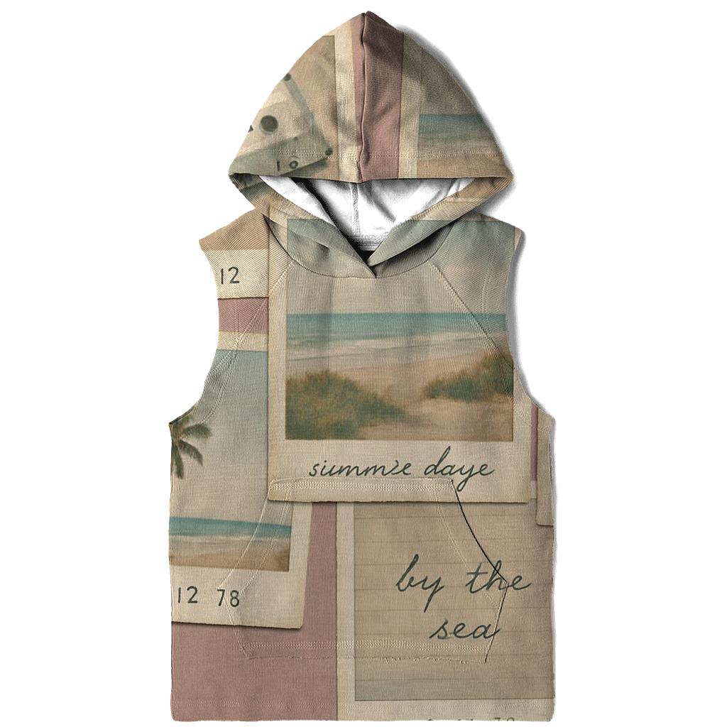 Polaroid Summer Collage zip-up hoodies