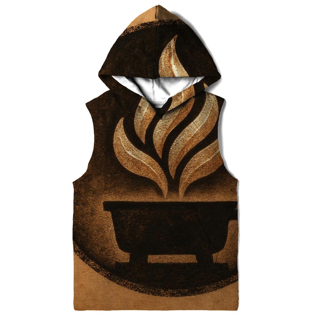 Roast Flame Emblem graphic hoodies