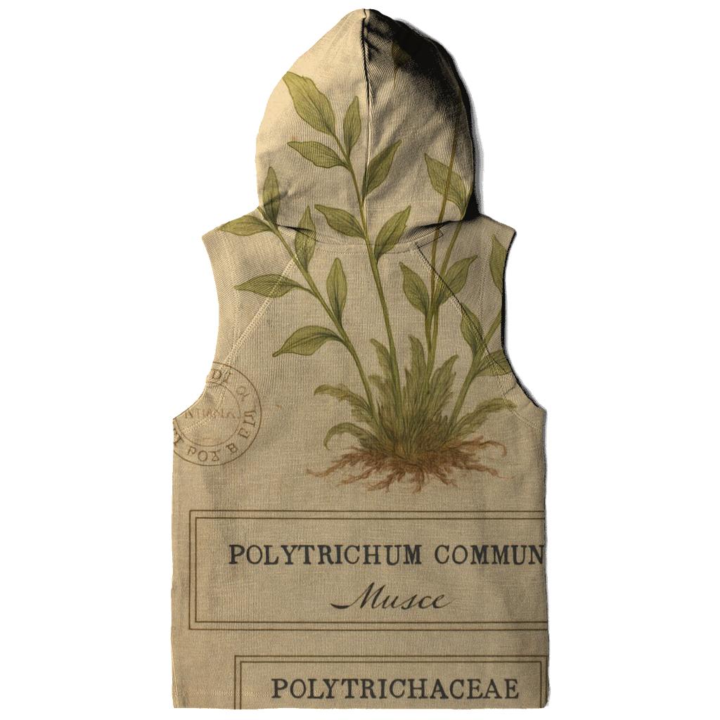 Vintage Botanical Study Plate pullover hoodies