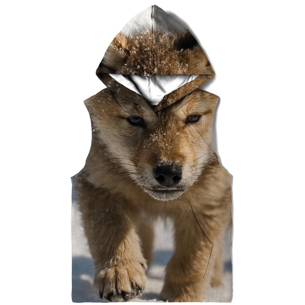 Snowblind Pup Learning pullover hoodies