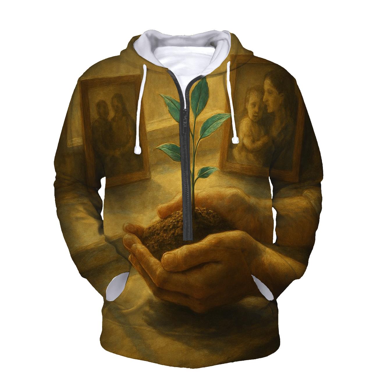 Hands That Build Tomorrow graphic hoodies