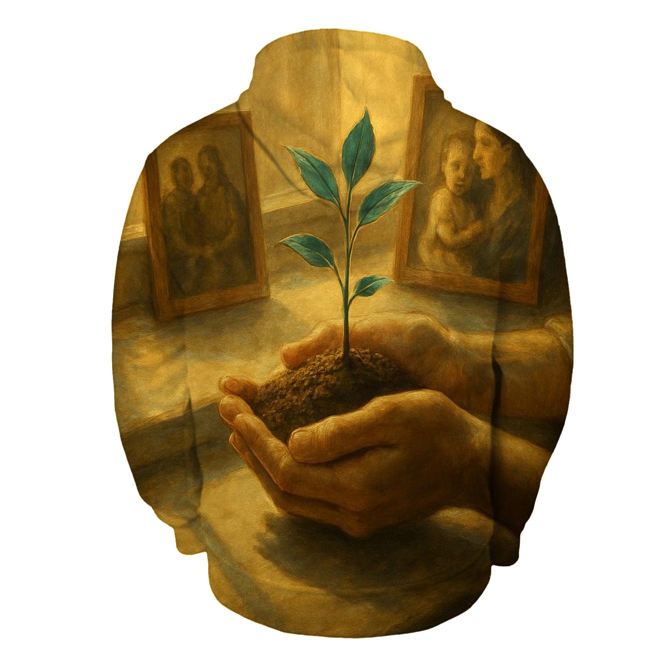 Hands That Build Tomorrow graphic hoodies