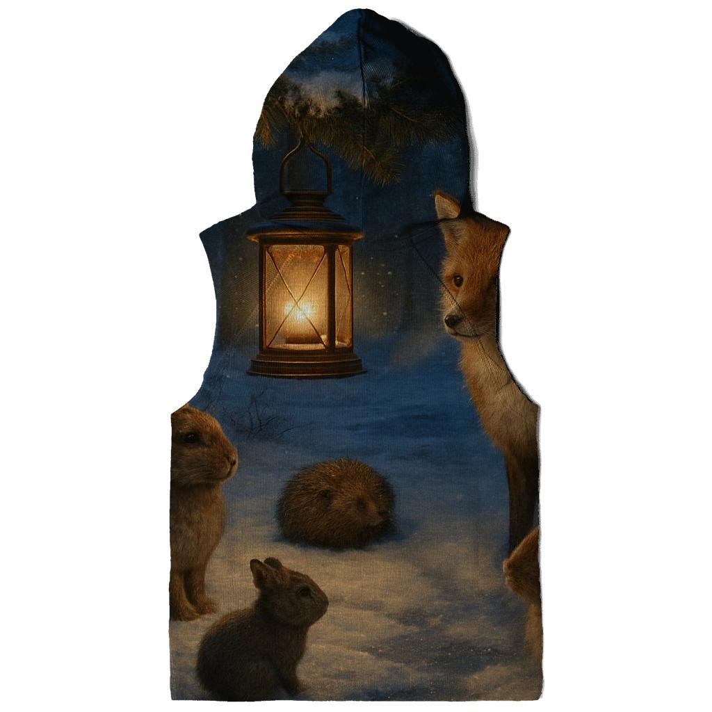 Forest Lantern Gathering zip-up hoodies