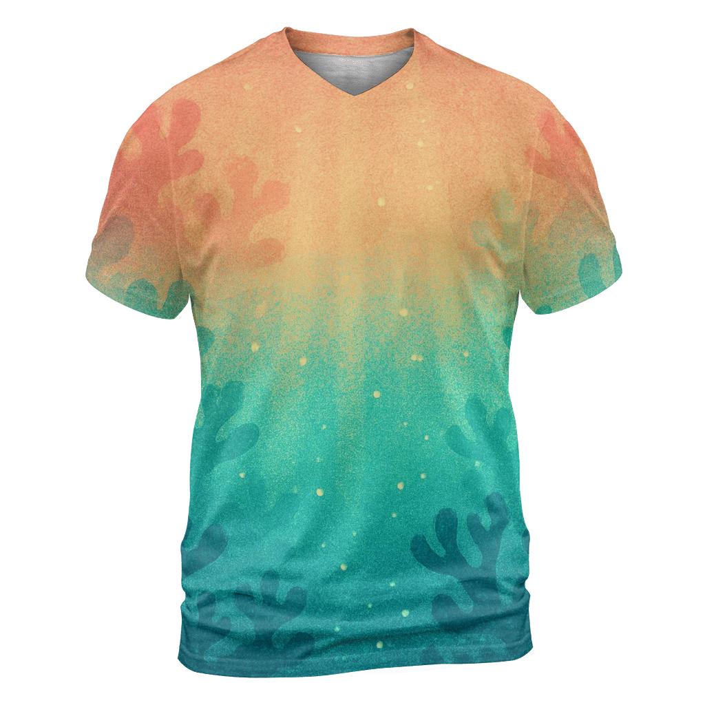 Coral Reef Spectrum trendy printed shirt styles