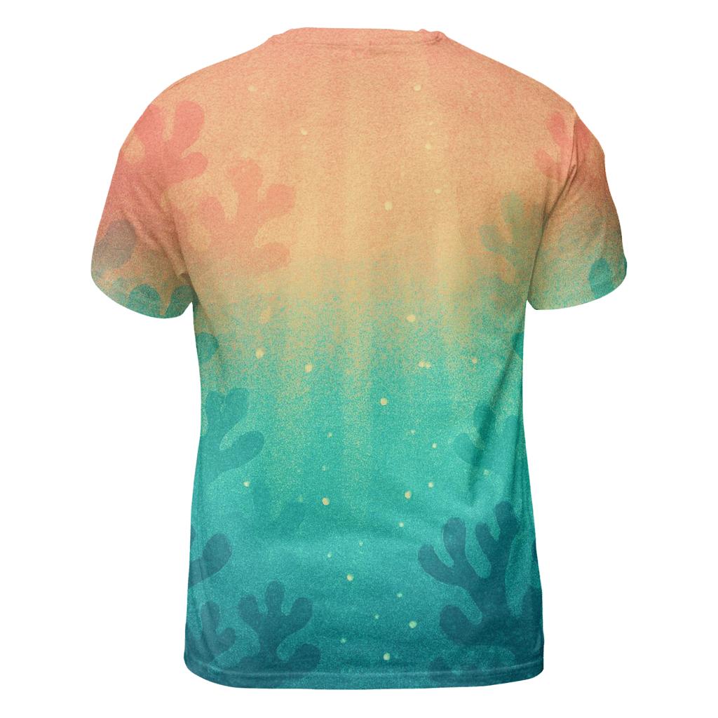 Coral Reef Spectrum trendy printed shirt styles