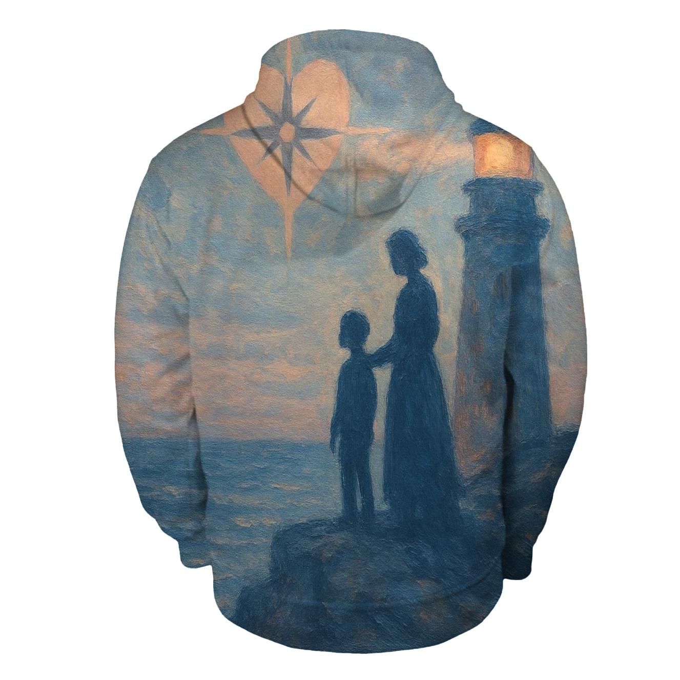 The Heart Compass pullover hoodies