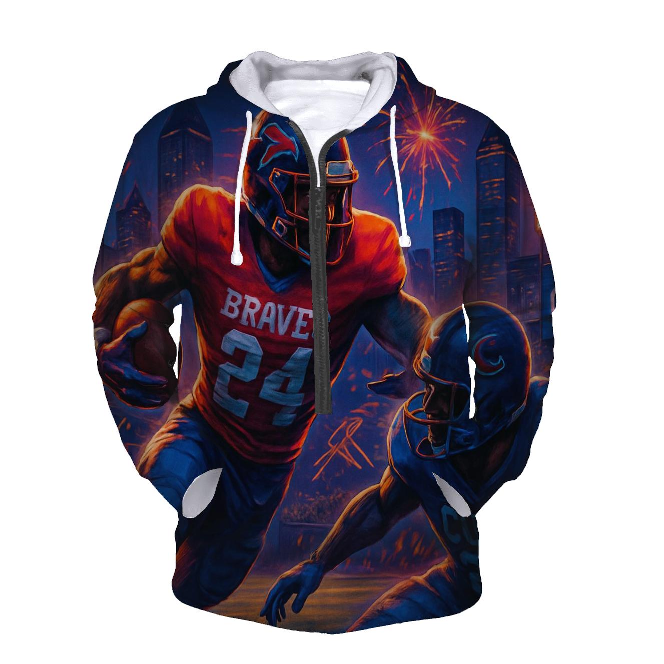 Skyline Turf Duel graphic hoodies