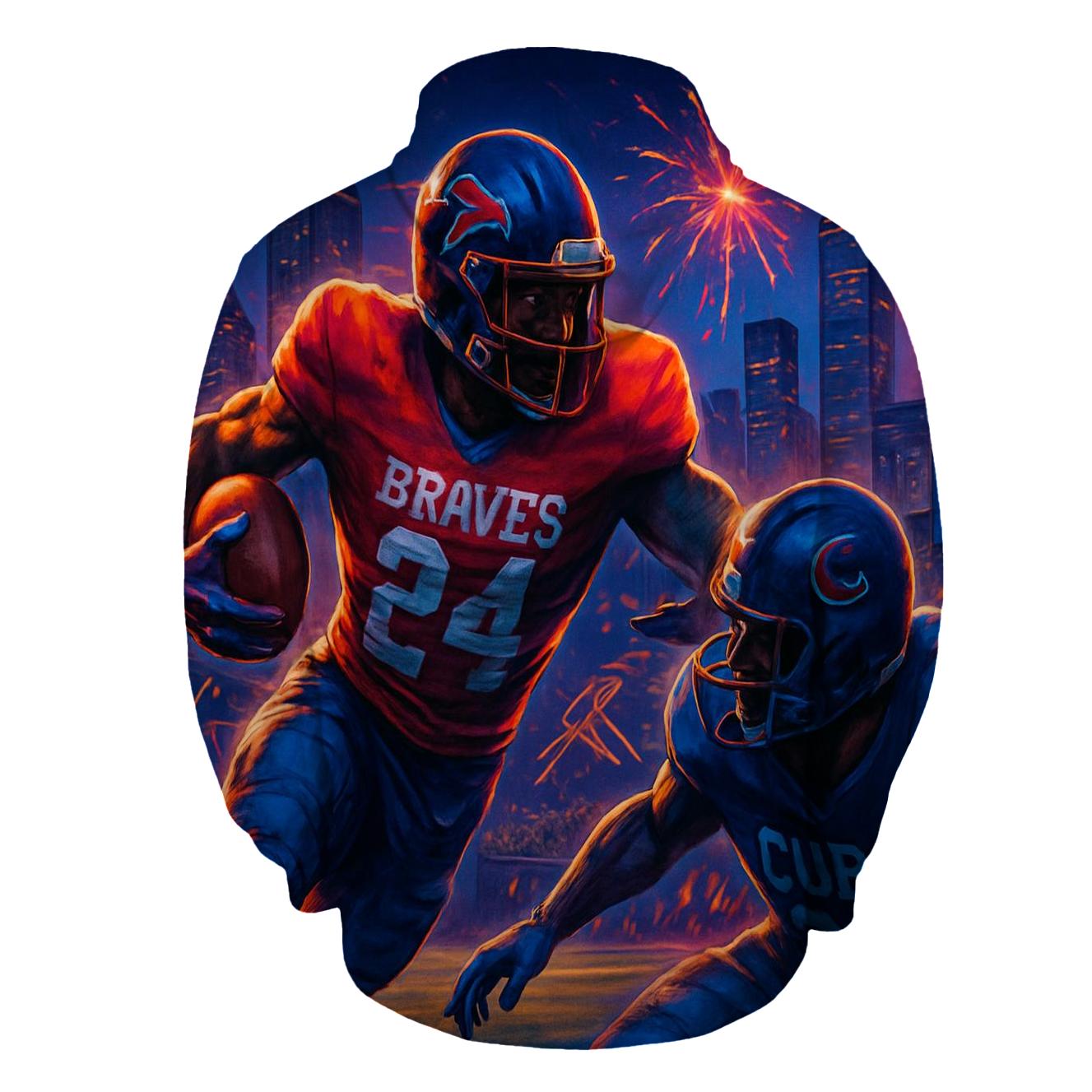 Skyline Turf Duel graphic hoodies