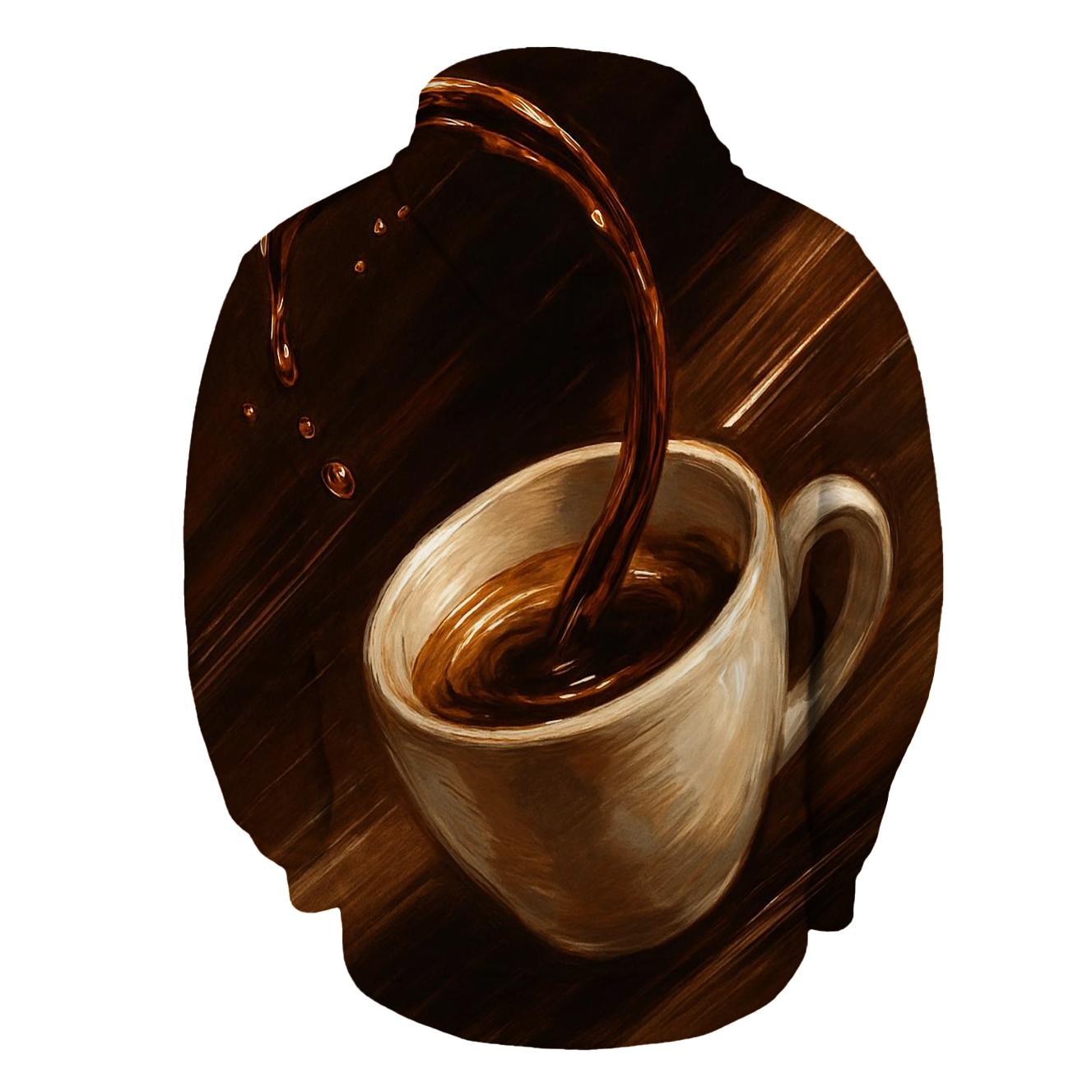 Espresso Arc Motion designer hoodies