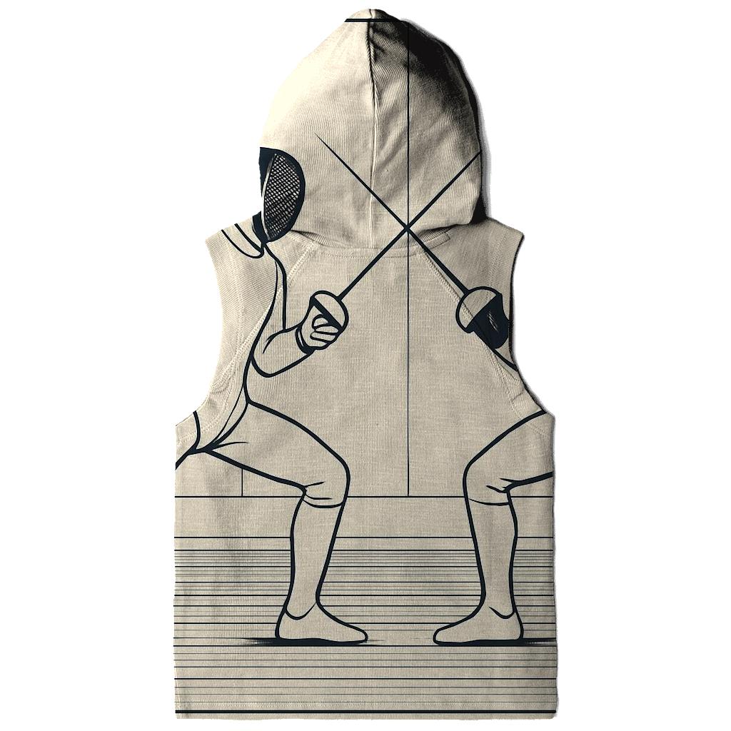 Fencing Precision Linework hoodie trends
