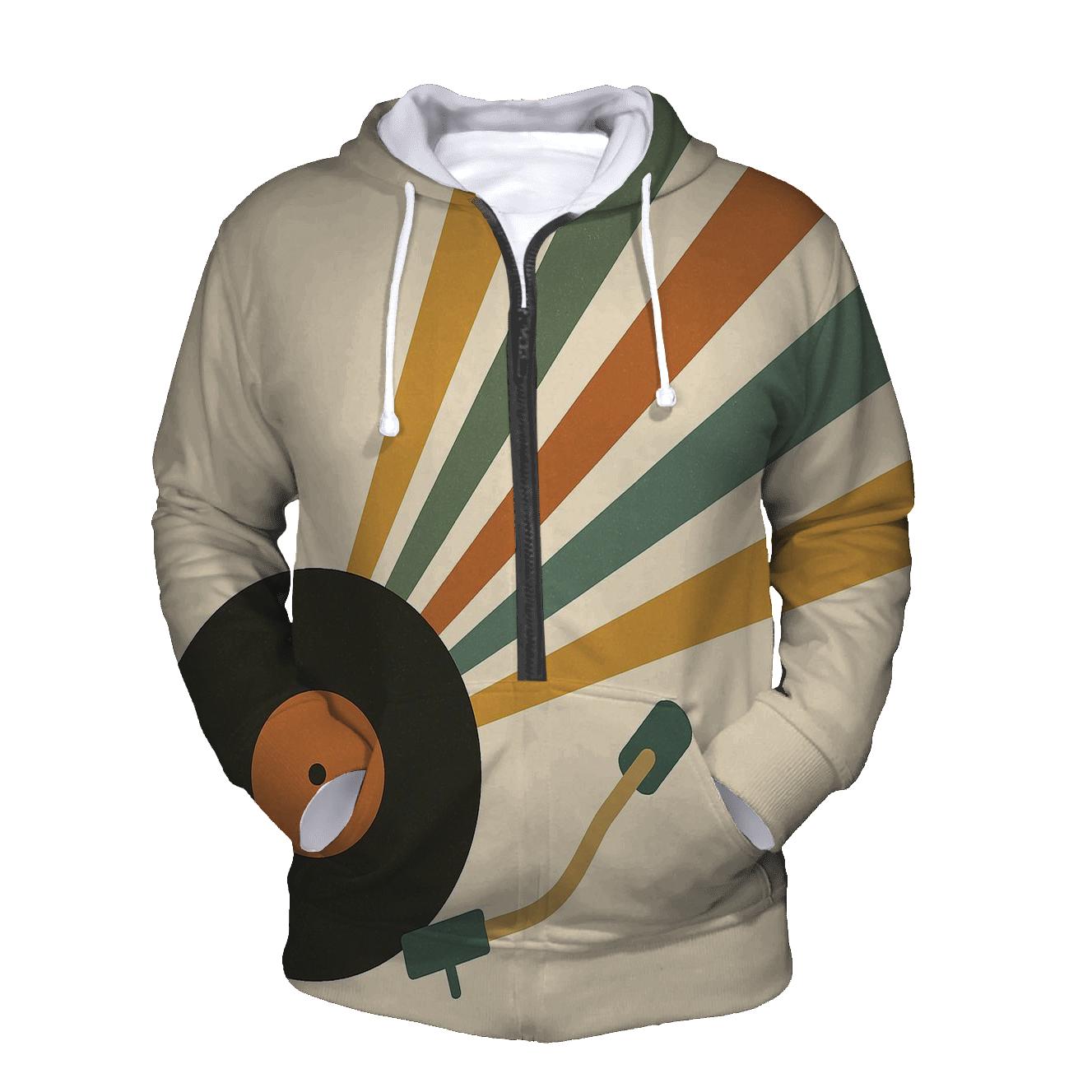 Sunbeam Record Player custom hoodies
