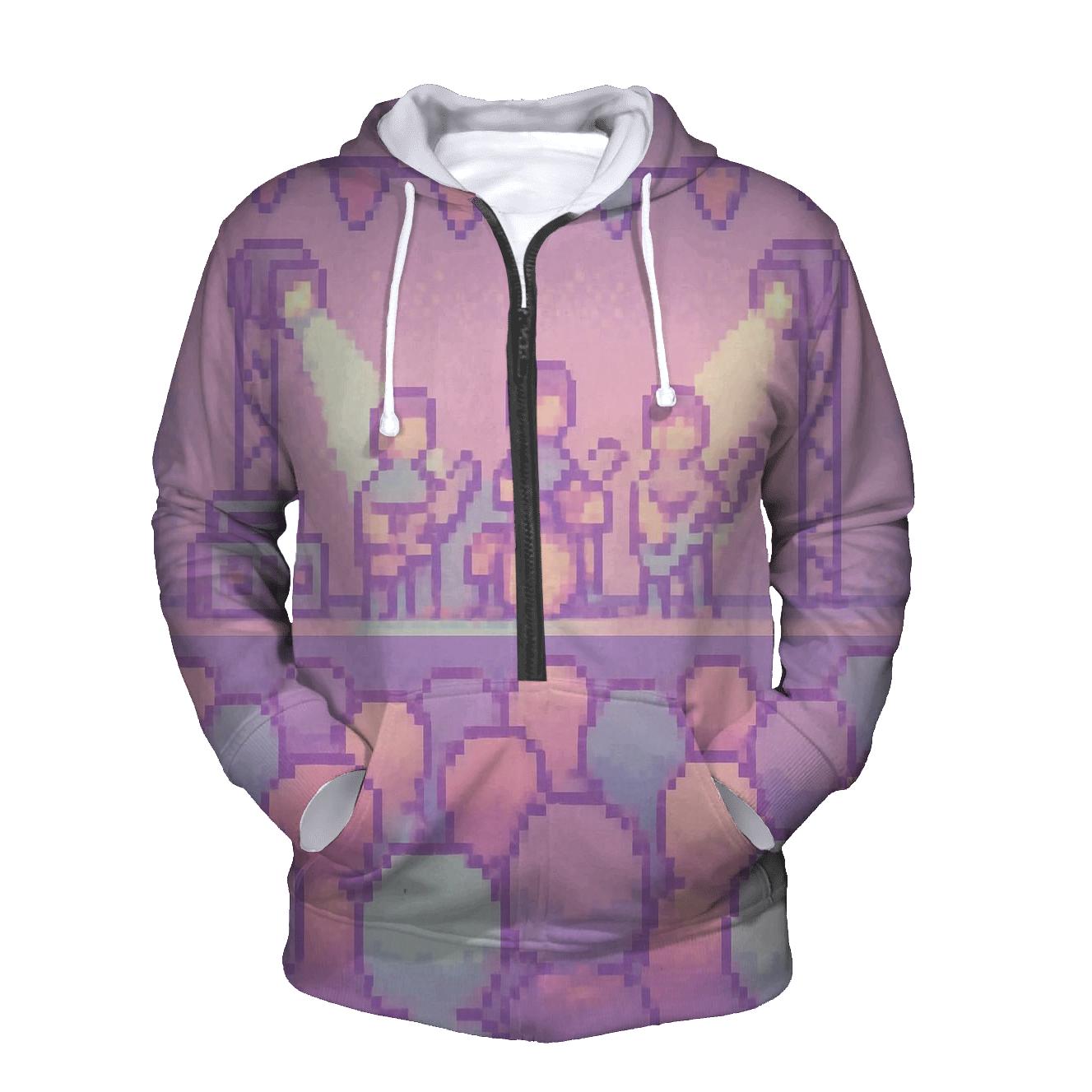 Pixel Concert Prism lightweight hoodies