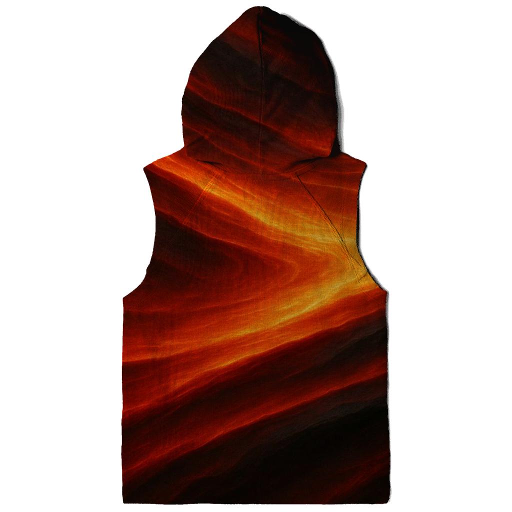 Molten Cascade printed hoodies