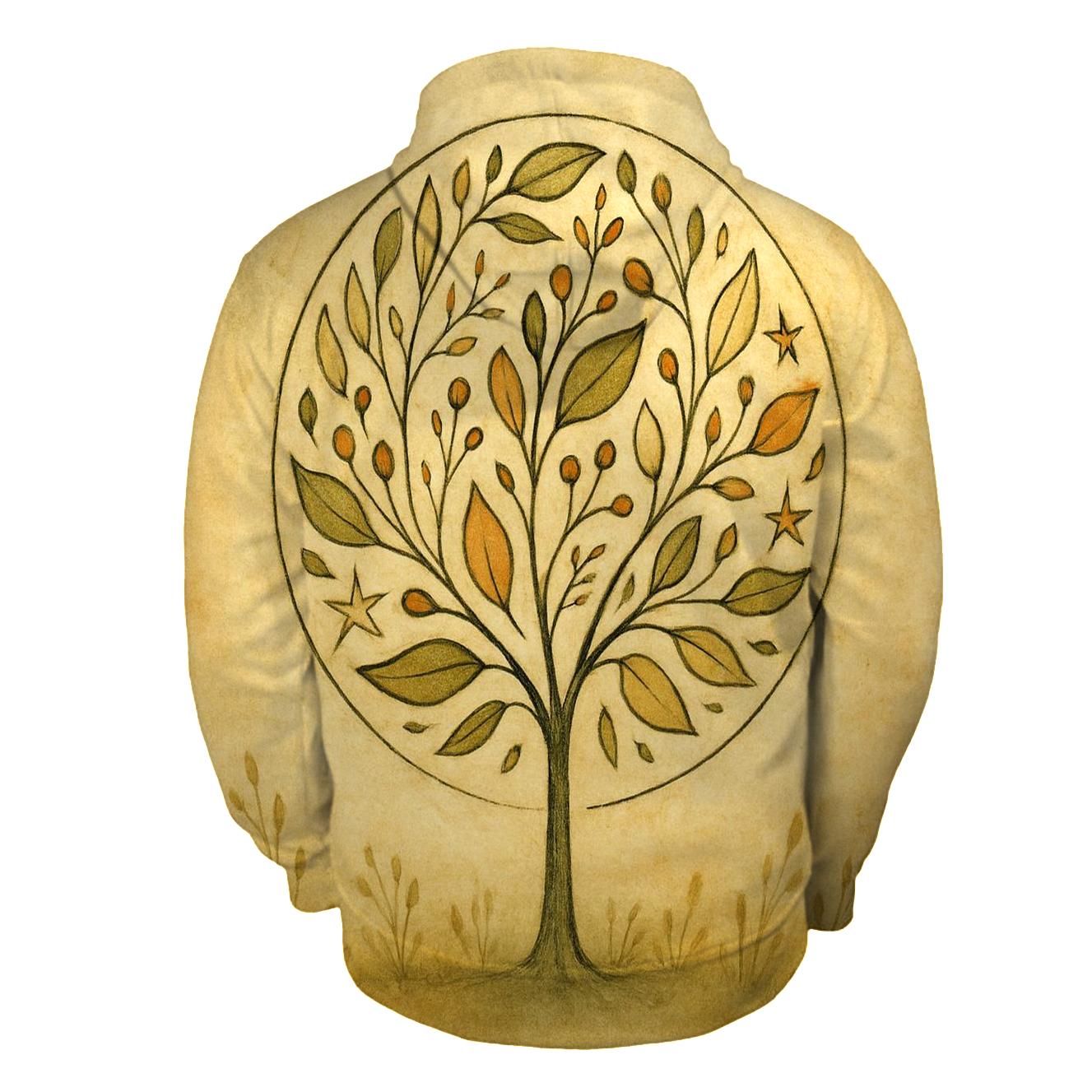 Tree Of Seasons Abstract graphic hoodies