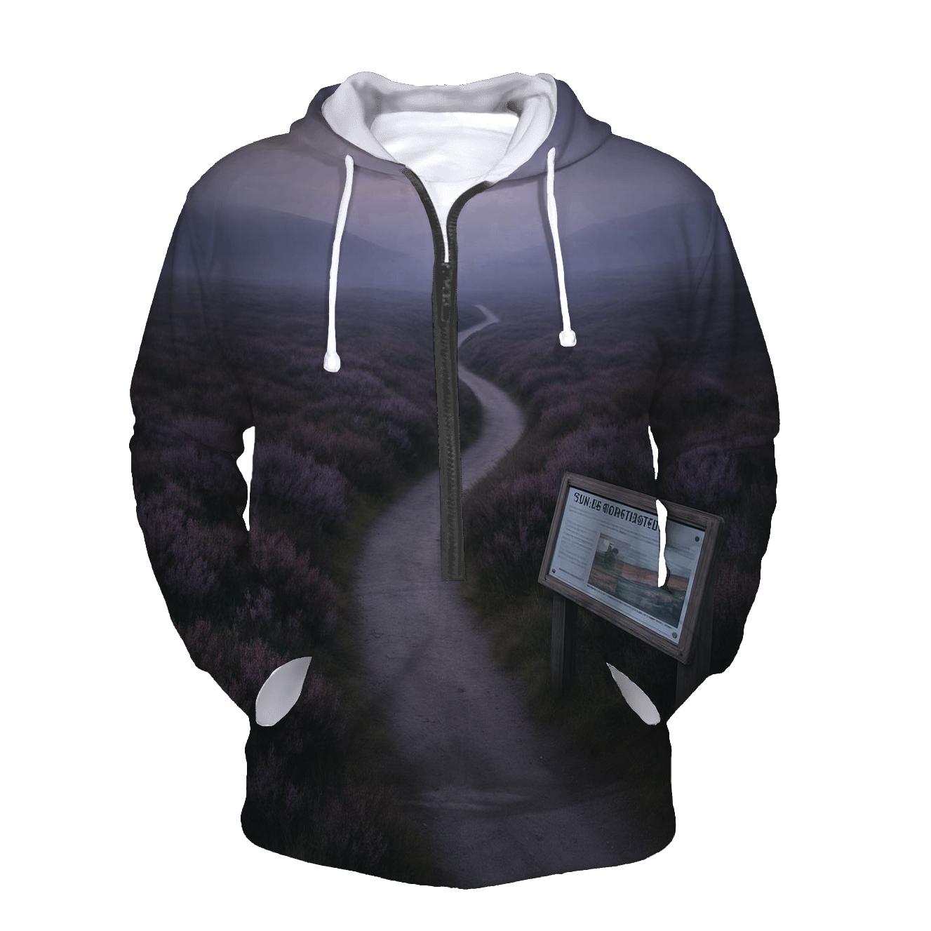 Highland Heather Mosaic Path hoodies fashion