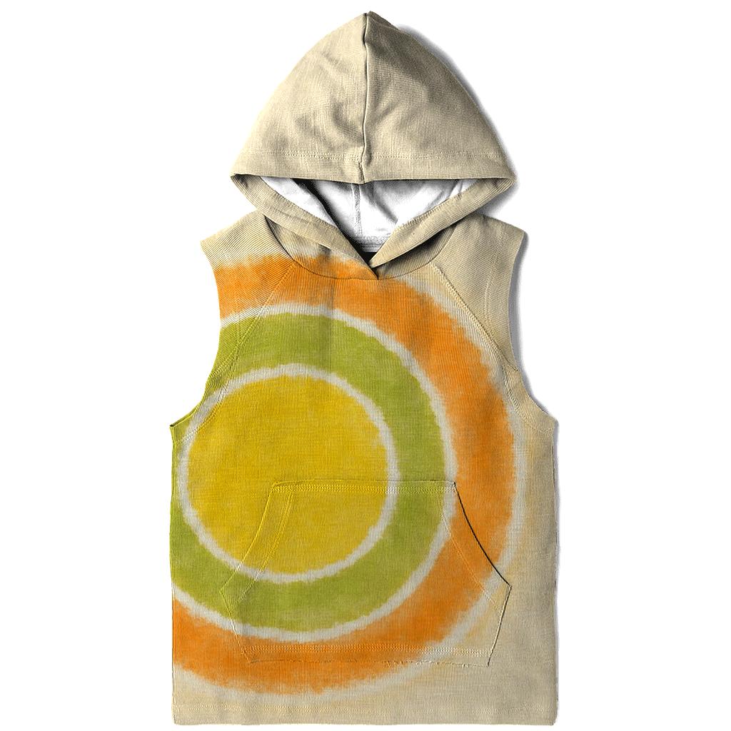 Off Center Citrus Bullseye heavyweight hoodies