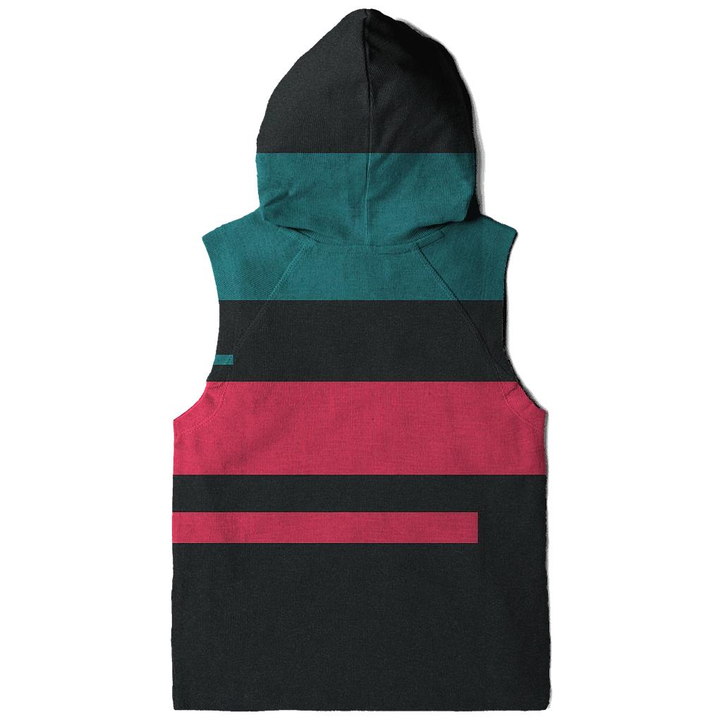 VHS Static Stripes graphic hoodies