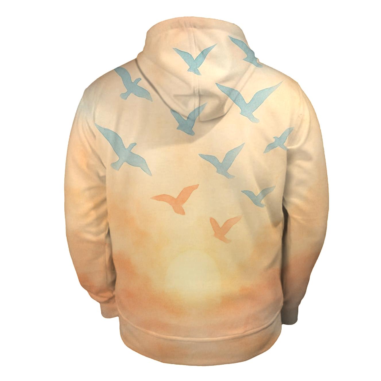 Dawn Chorus zip-up hoodies
