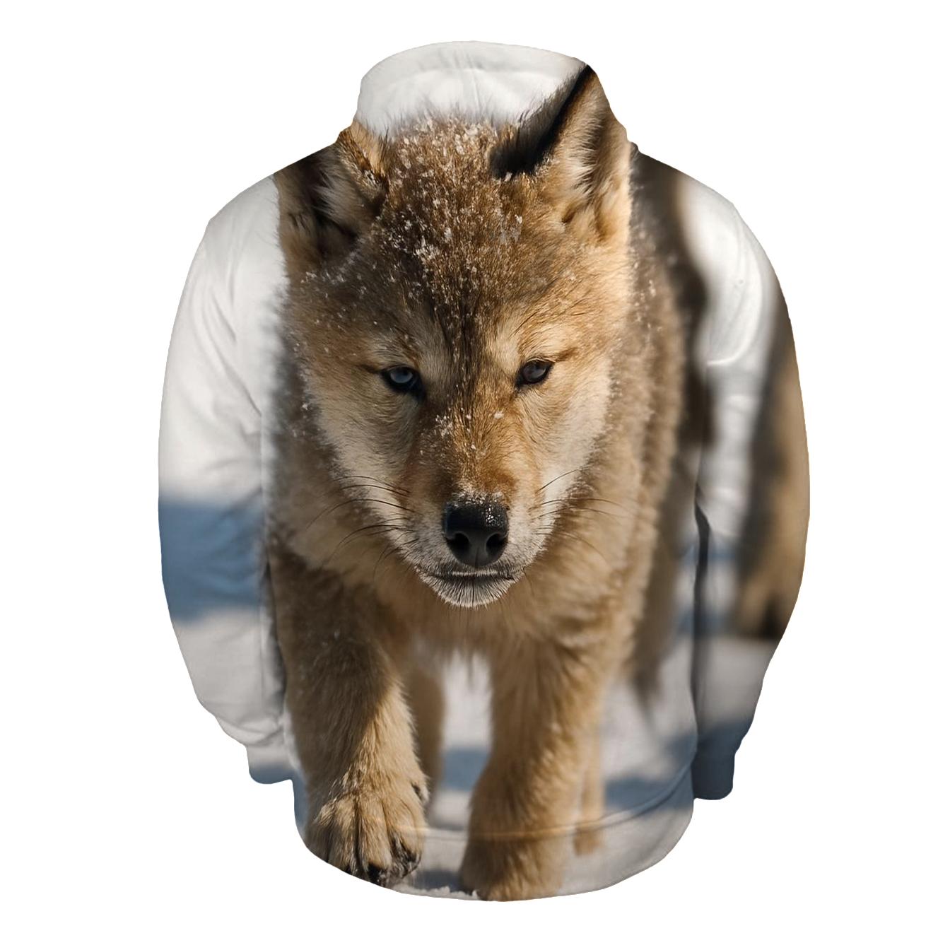 Snowblind Pup Learning zip-up hoodies