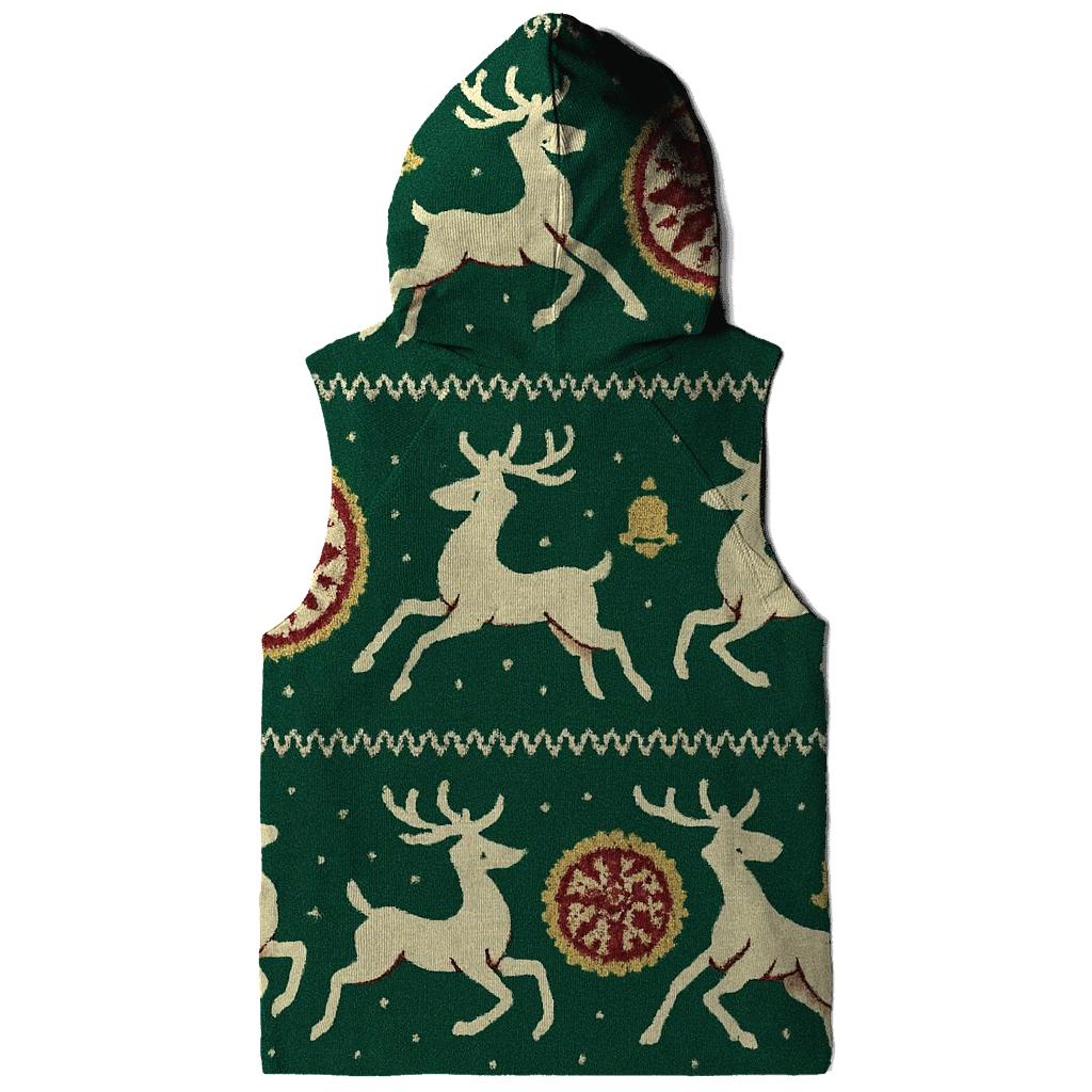 Reindeer Ribbon Carousel Design custom hoodies
