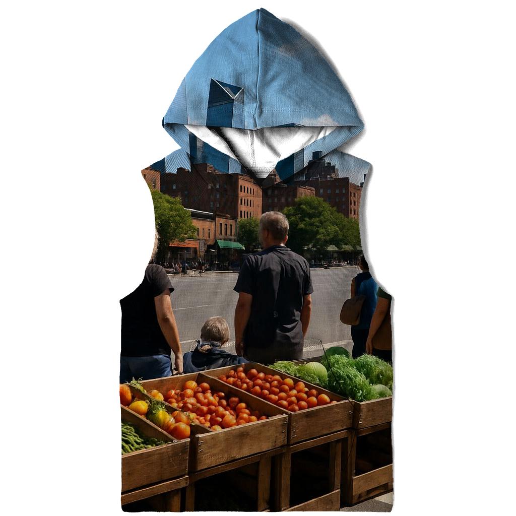 Noonday Market And Midtown Panorama hoodie designs